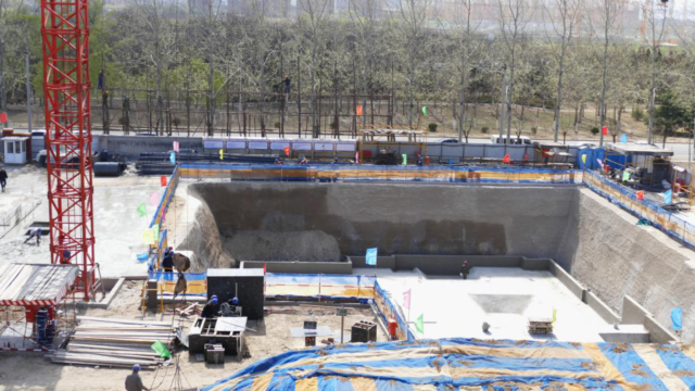北京离子探针中心实验研究基地科学仪器研发楼工程施工现场（2016-03-29）